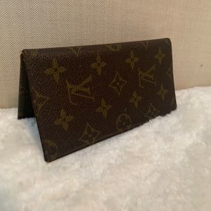 Louis Vuitton checkbook cover